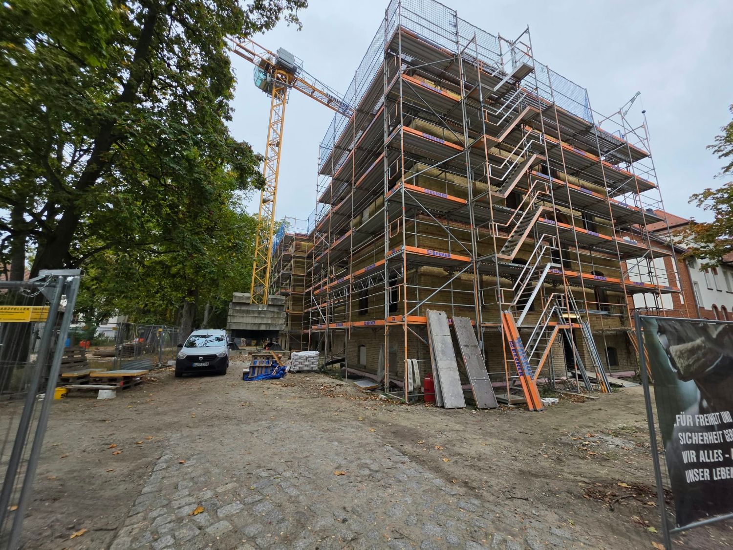 Comp. 8 – 14, Heinrich-Mann-Allee 103, Potsdam – Baustelle
