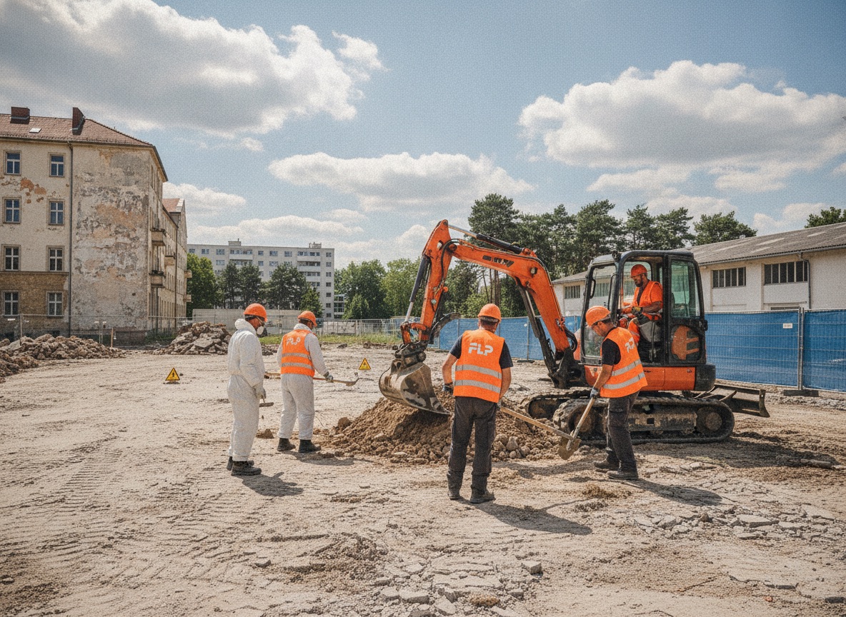 erste PLP-Baustelle, kleines Team 2018