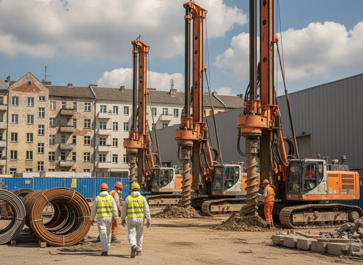 Spezialtiefbau mit Bohrungen – Gründungsalternativen